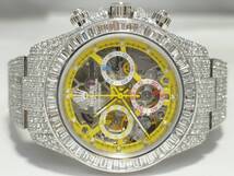 ロレックス　116509WG!!新型!!ランダム番!!スケルトン!!全面ダイヤ!!