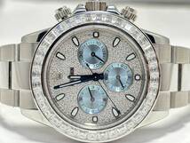 ROLEX　デイトナ　116523Y番!　アイスブルーダイヤバケット仕様!!