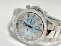 ROLEX　デイトナ　116523Y番!　アイスブルーダイヤバケット仕様!!