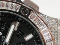 HUBLOT　ビックバン　エボリューション　ブラックカーボン文字盤　バケットダイヤモンドコレクシ