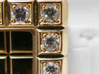 K18　ショパール　アイスキューブ　ダイヤモンドコレクション　希少ラージサイズ